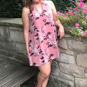 Mauve Francesca’s Mini Dress